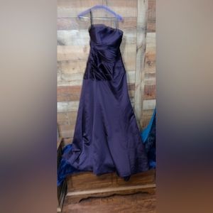 Deep Purple / Eggplant formal. Size 10 by Alfred Angelo